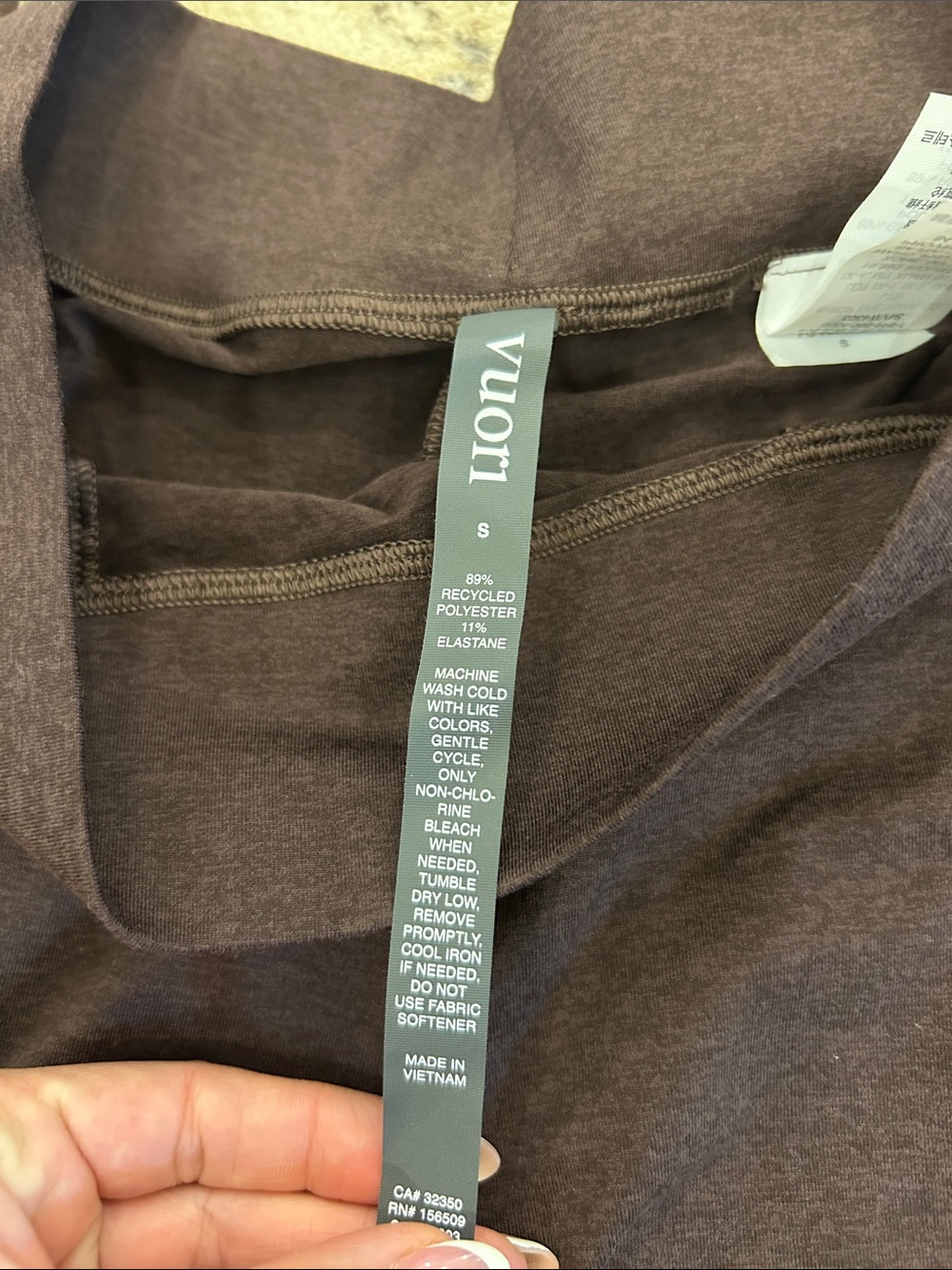 NWT! Vuori Java Heather Halo Straight Leg Trouser View 3